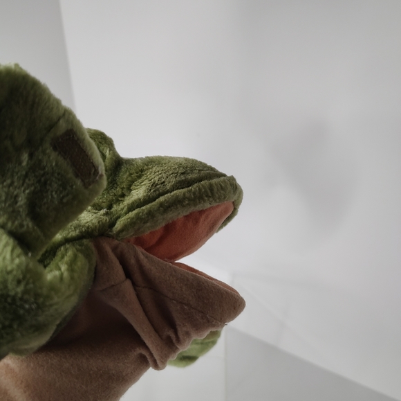 Folkmanis Folktails Plush Green Frog Hand Puppet Lake Pond Nature Stuffed Animal - Picture 8 of 9